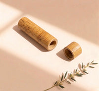 Porta cepillo de dientes bambu
